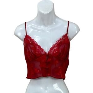 Federick’s of Hollywood Red Cami size XS